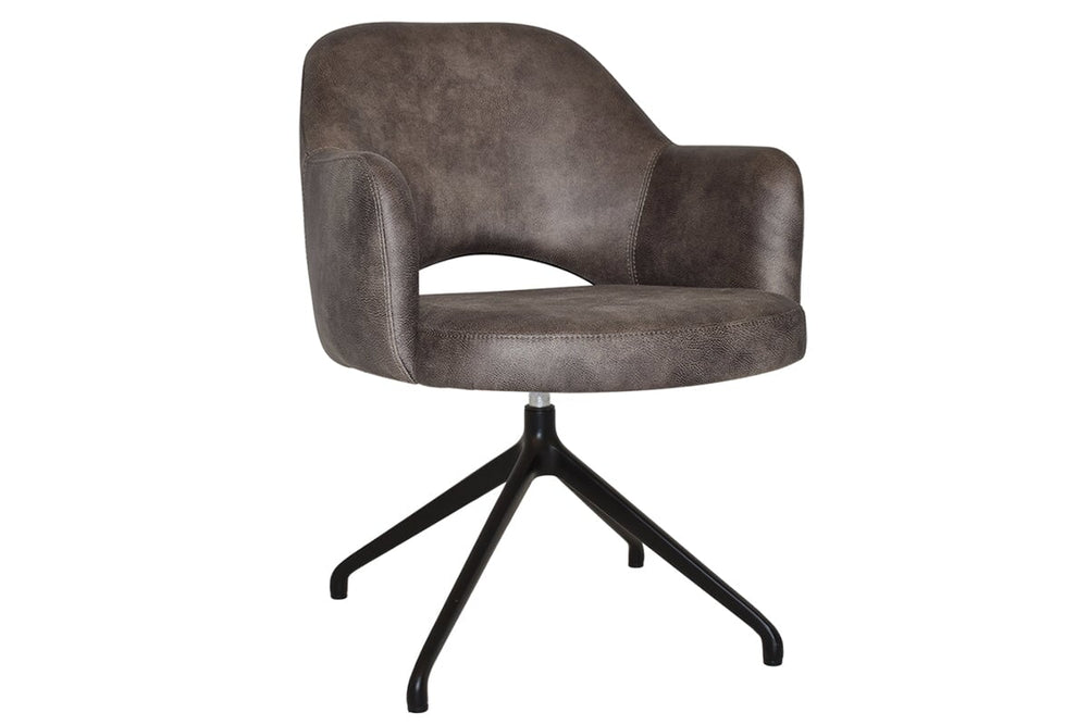 EZ Hospitality Cairo Indoor Armchair Metal Base - Black Trestle-eastwood donkey  