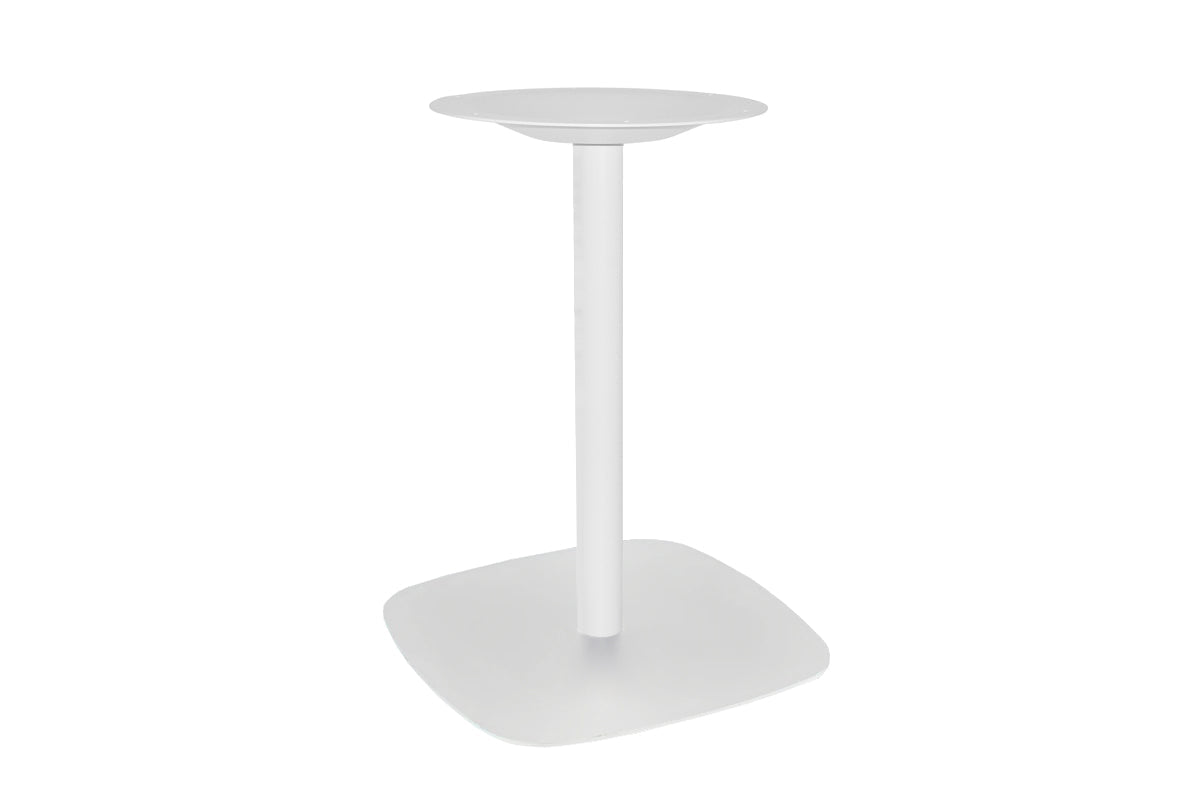 EZ Hospitality Arc Base Round Meeting Table [600mm] EZ Hospitality 450mm white base none 