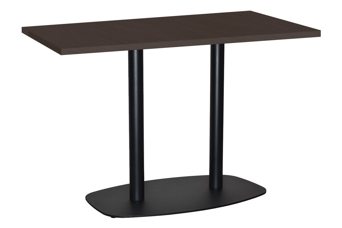 EZ Hospitality Arc Cafe Table Double Base - Black Frame [1200L x 800W] EZ Hospitality 