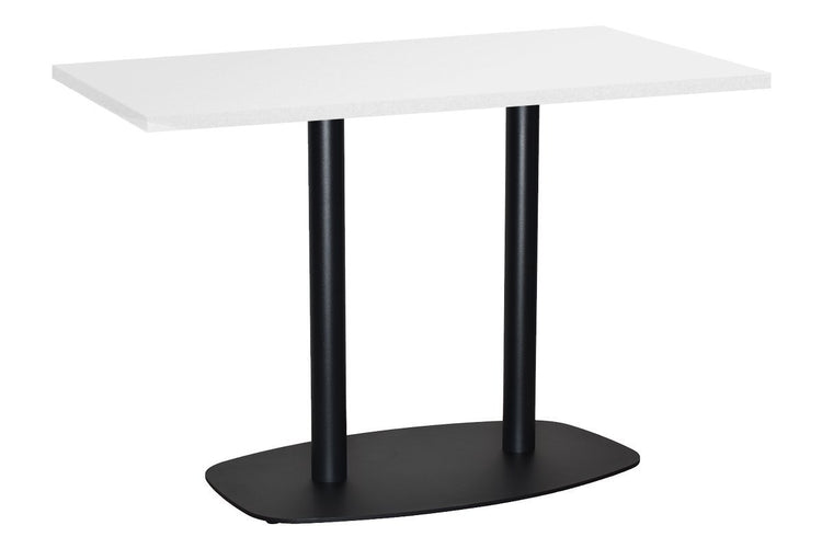 EZ Hospitality Arc Cafe Table Double Base - Black Frame [1200L x 800W] EZ Hospitality 