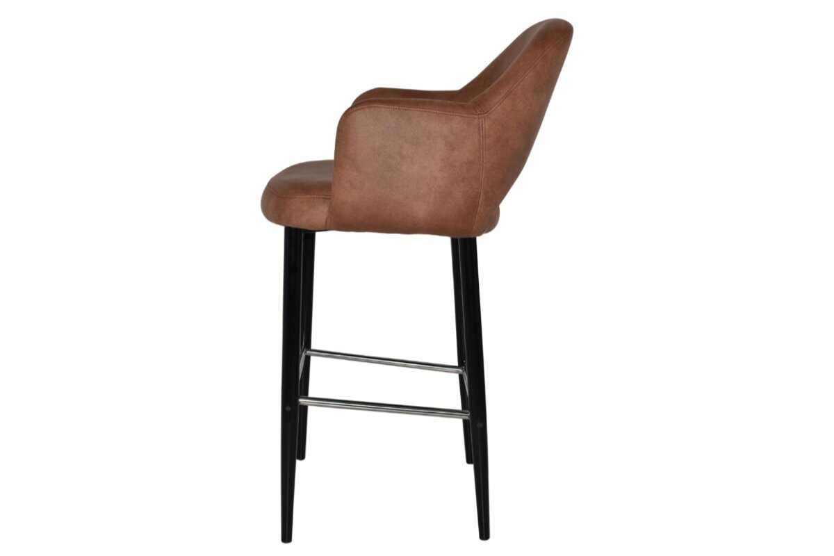 EZ Hospitality Avalon Stool with Arms 750 mm [Black] EZ Hospitality 