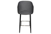EZ Hospitality Avalon Stool Black with Arms - 750mm Seat Height - Thumbnail 24 