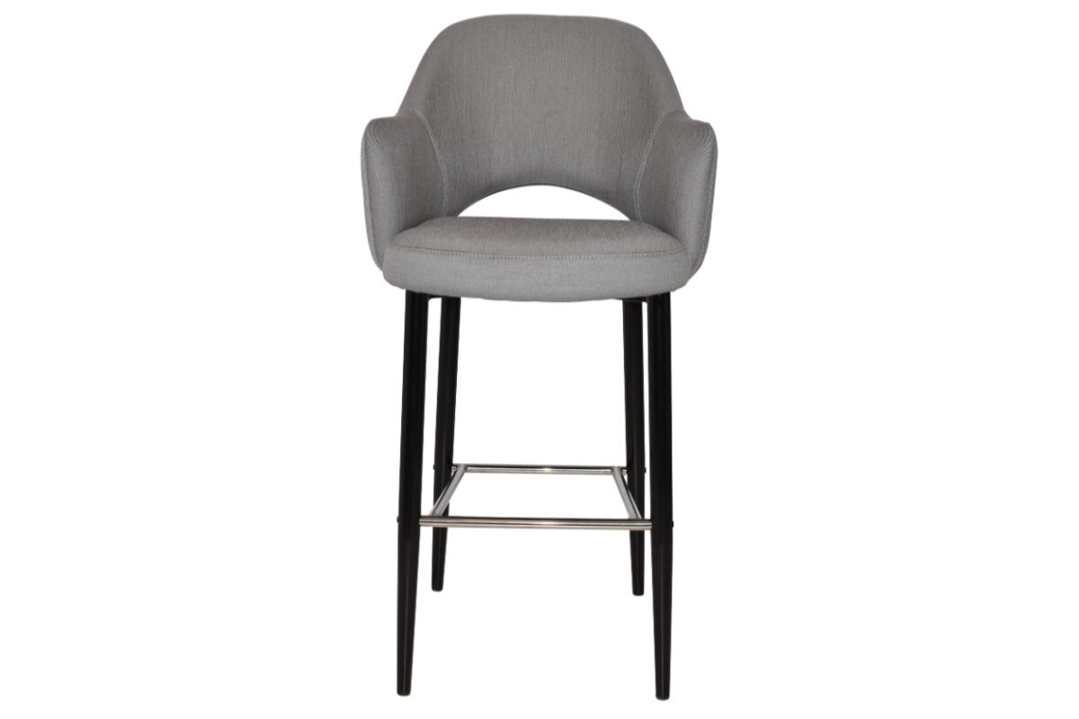 EZ Hospitality Avalon Stool with Arms 750 mm [Black] EZ Hospitality 