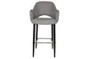 EZ Hospitality Avalon Stool Black with Arms - 750mm Seat Height - Thumbnail 18 