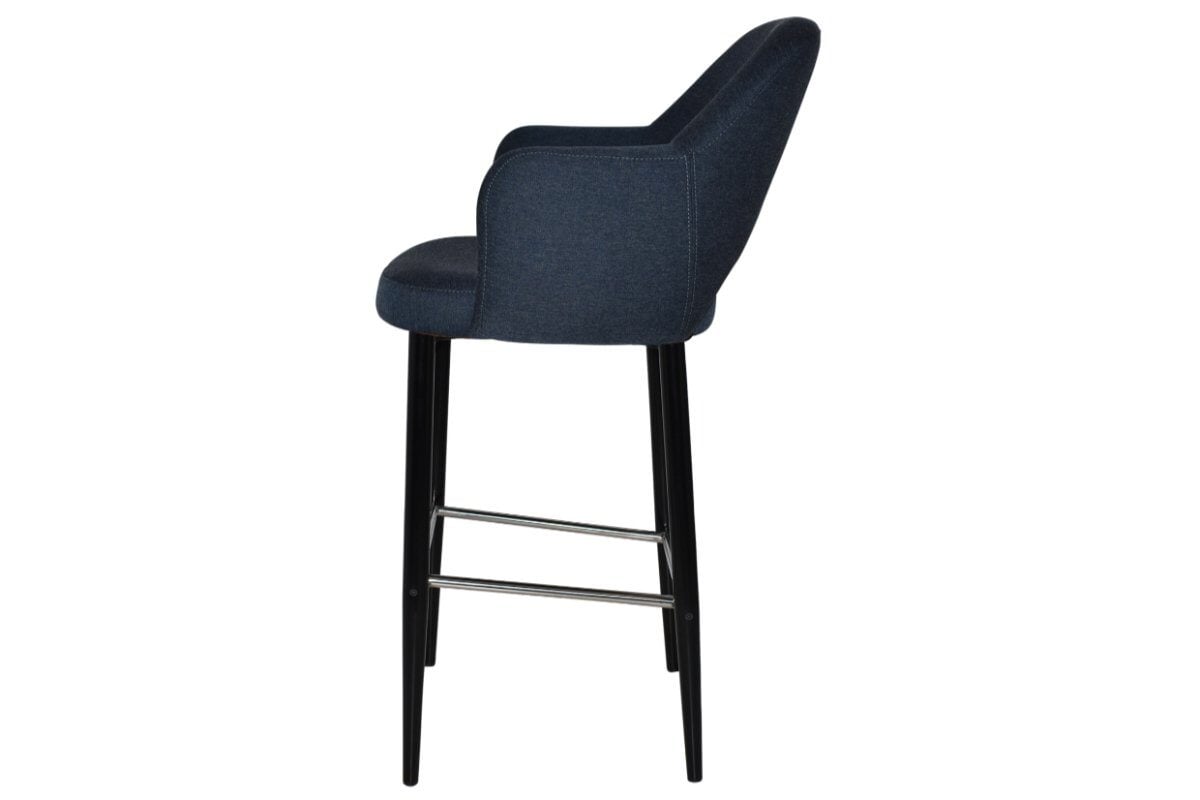 EZ Hospitality Avalon Stool with Arms 750 mm [Black] EZ Hospitality 