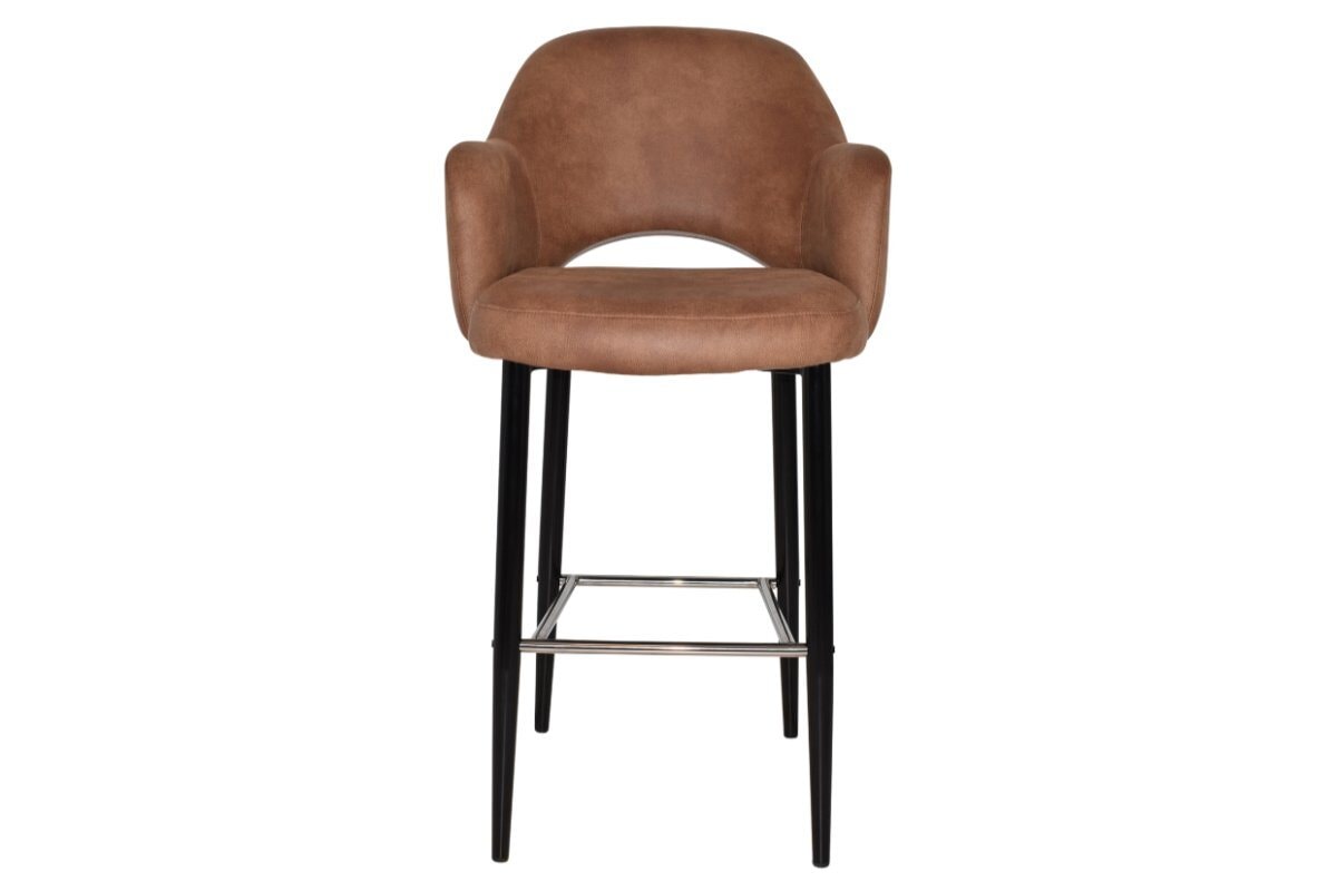EZ Hospitality Avalon Stool with Arms 750 mm [Black] EZ Hospitality 