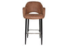 EZ Hospitality Avalon Stool Black with Arms - 750mm Seat Height - Thumbnail 38 