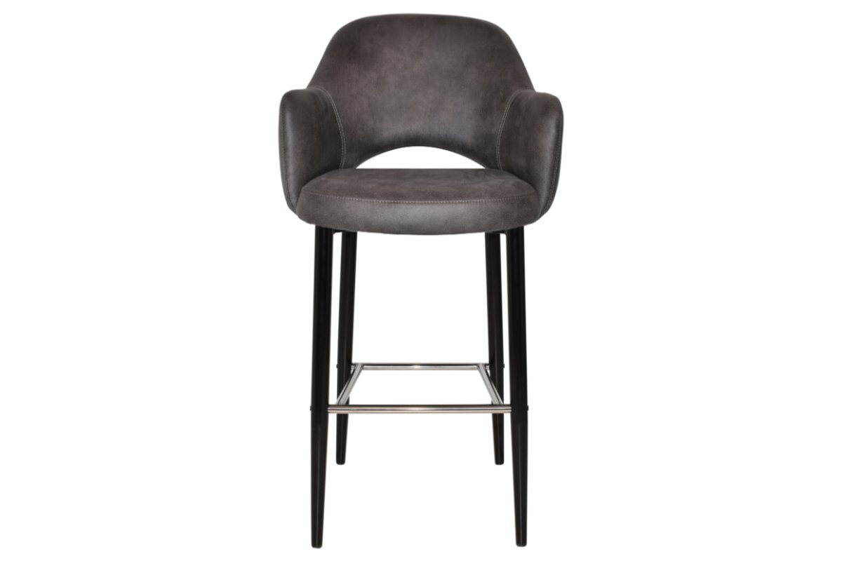 EZ Hospitality Avalon Stool with Arms 750 mm [Black] EZ Hospitality 