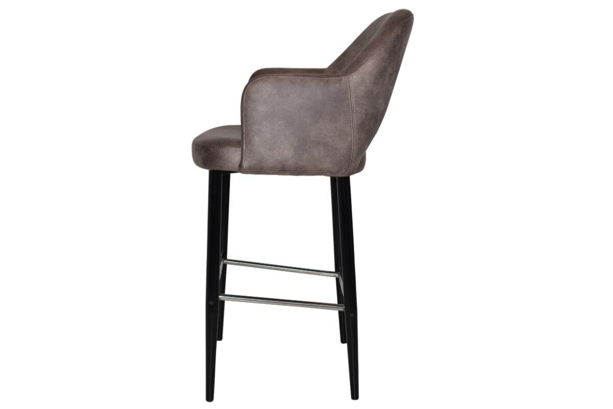 EZ Hospitality Avalon Stool with Arms 750 mm [Black] EZ Hospitality 