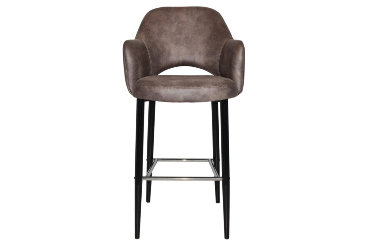 EZ Hospitality Avalon Stool with Arms 750 mm [Black] EZ Hospitality 