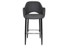 EZ Hospitality Avalon Stool Black with Arms - 750mm Seat Height - Thumbnail 22 