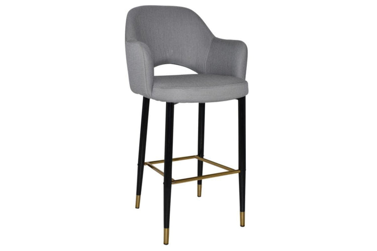 EZ Hospitality Avalon Stool with Arms 750 mm [Black brass] EZ Hospitality gravity steel 