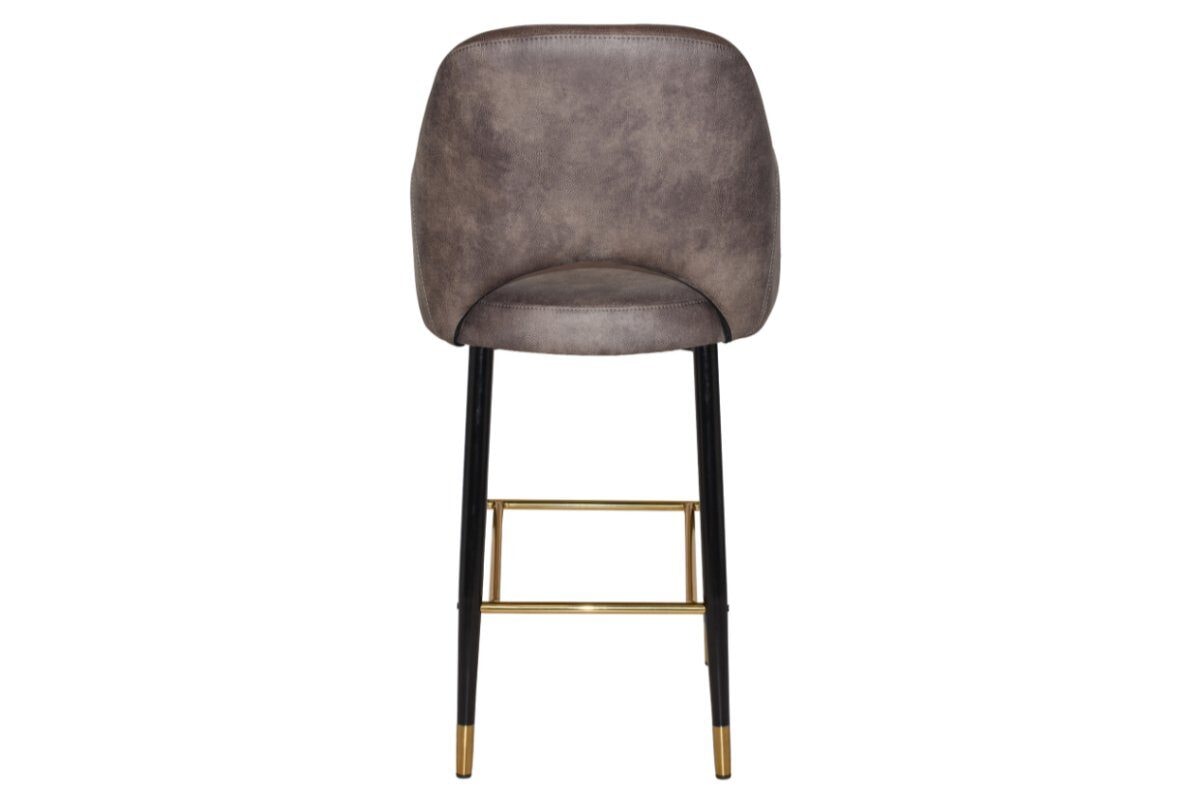 EZ Hospitality Avalon Stool with Arms 750 mm [Black brass] EZ Hospitality 