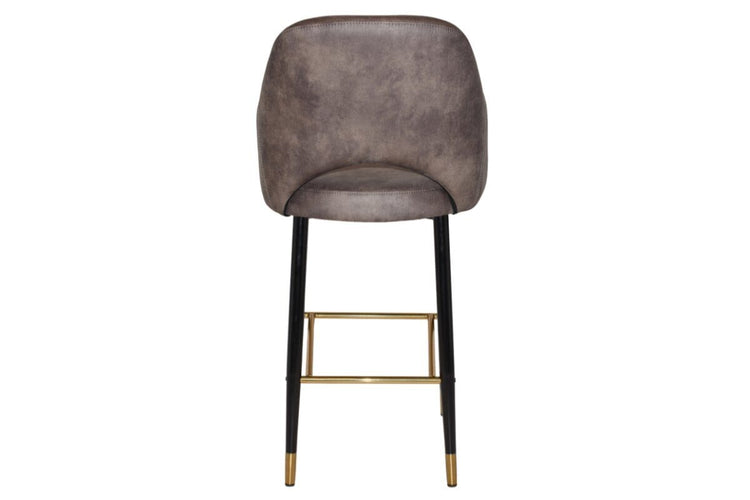 EZ Hospitality Avalon Stool with Arms 750 mm [Black brass] EZ Hospitality 