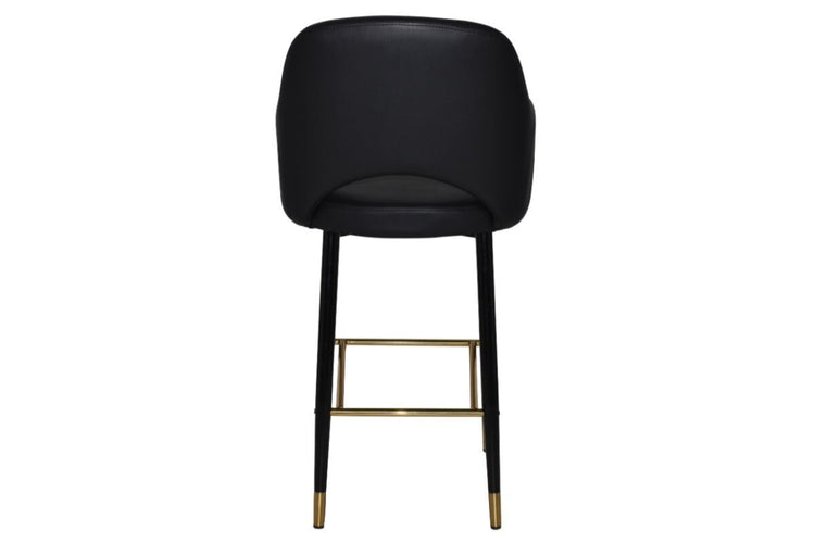 EZ Hospitality Avalon Stool with Arms 750 mm [Black brass] EZ Hospitality 
