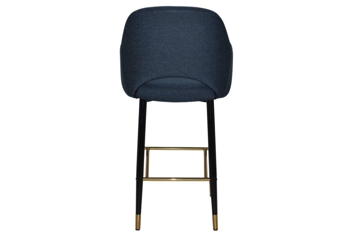 EZ Hospitality Avalon Stool with Arms 750 mm [Black brass] EZ Hospitality 