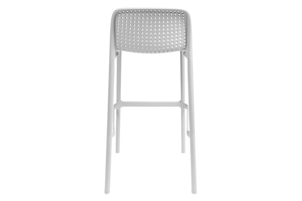 EZ Hospitality Bora Outdoor Bar and Cafe Stool - 760mm Seat Height [970H x 490W]-taupe  