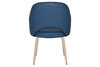EZ Hospitality Cairo Indoor Armchair Metal Base - Birch 4 Leg - Thumbnail 13 