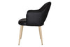 EZ Hospitality Cairo Indoor Armchair Metal Base - Birch 4 Leg - Thumbnail 8 