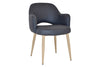 EZ Hospitality Cairo Indoor Armchair Metal Base - Birch 4 Leg - Thumbnail 49 