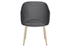 EZ Hospitality Cairo Indoor Armchair Metal Base - Birch 4 Leg - Thumbnail 29 