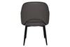 EZ Hospitality Cairo Indoor Armchair Metal Base - Black 4 Leg - Thumbnail 14 