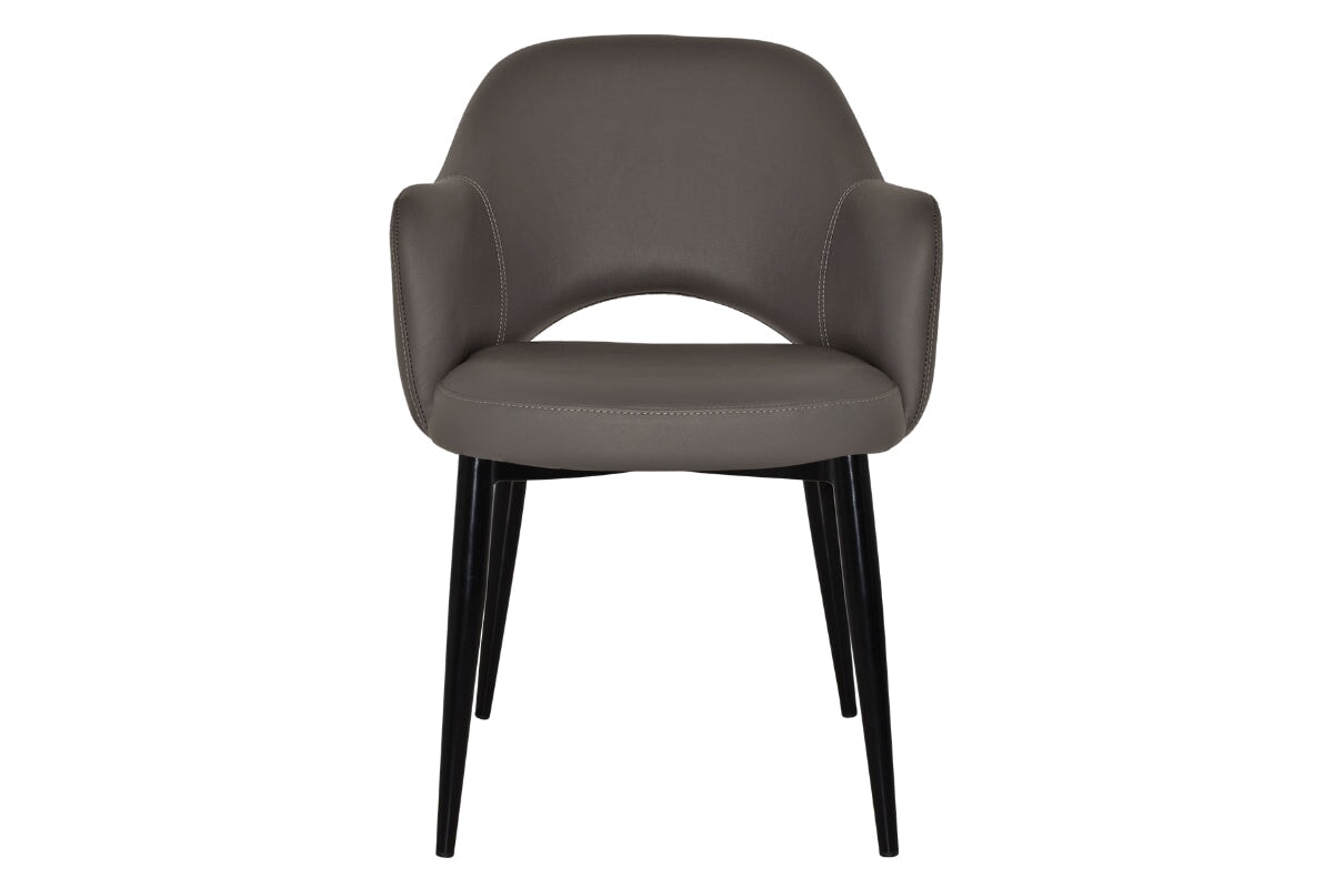 EZ Hospitality Cairo Indoor Armchair Metal Base - Black 4 Leg EZ Hospitality 
