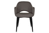 EZ Hospitality Cairo Indoor Armchair Metal Base - Black 4 Leg - Thumbnail 16 