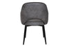 EZ Hospitality Cairo Indoor Armchair Metal Base - Black 4 Leg - Thumbnail 37 