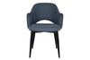 EZ Hospitality Cairo Indoor Armchair Metal Base - Black 4 Leg - Thumbnail 20 