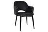 EZ Hospitality Cairo Indoor Armchair Metal Base - Black 4 Leg - Thumbnail 5 