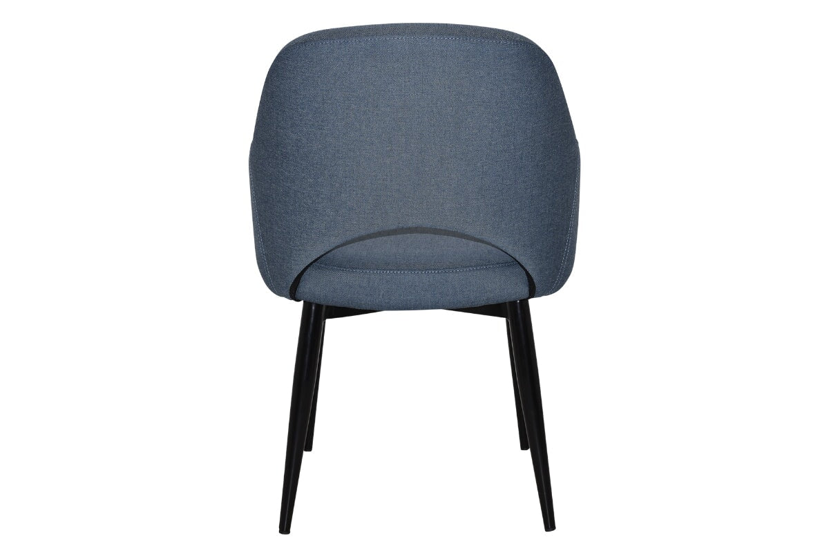 EZ Hospitality Cairo Indoor Armchair Metal Base - Black 4 Leg EZ Hospitality 