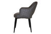 EZ Hospitality Cairo Indoor Armchair Metal Base - Black 4 Leg - Thumbnail 50 
