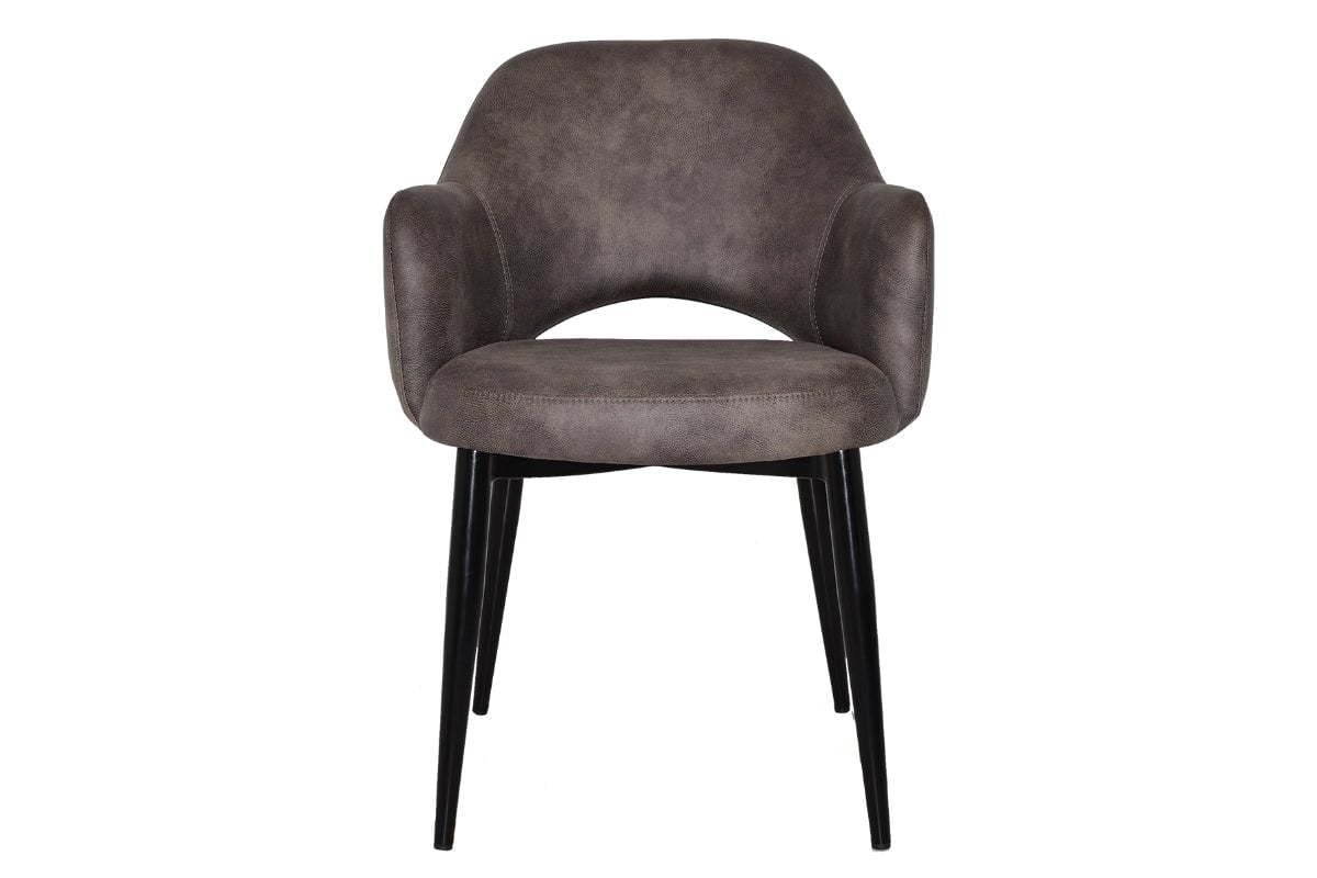 EZ Hospitality Cairo Indoor Armchair Metal Base - Black 4 Leg EZ Hospitality 