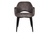 EZ Hospitality Cairo Indoor Armchair Metal Base - Black 4 Leg - Thumbnail 43 