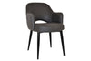 EZ Hospitality Cairo Indoor Armchair Metal Base - Black 4 Leg - Thumbnail 48 