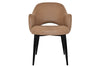 EZ Hospitality Cairo Indoor Armchair Metal Base - Black 4 Leg - Thumbnail 2 