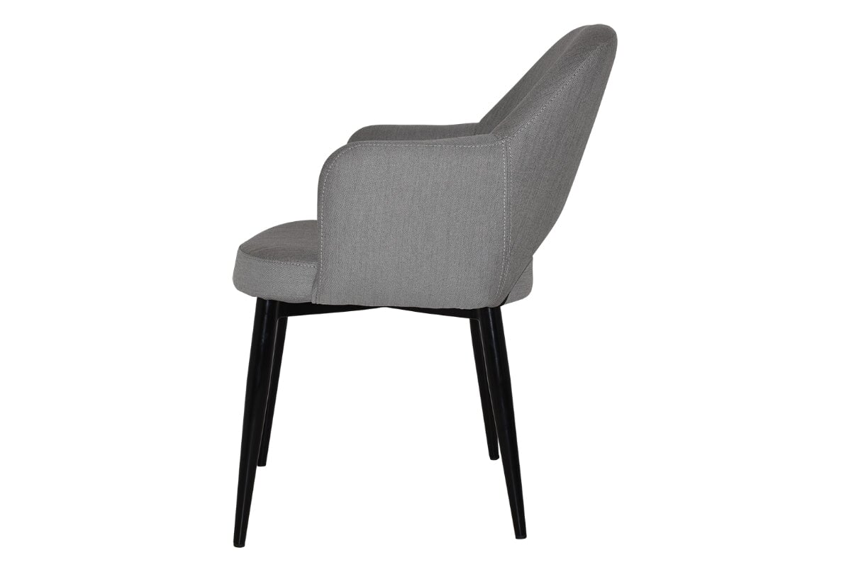 EZ Hospitality Cairo Indoor Armchair Metal Base - Black 4 Leg EZ Hospitality 