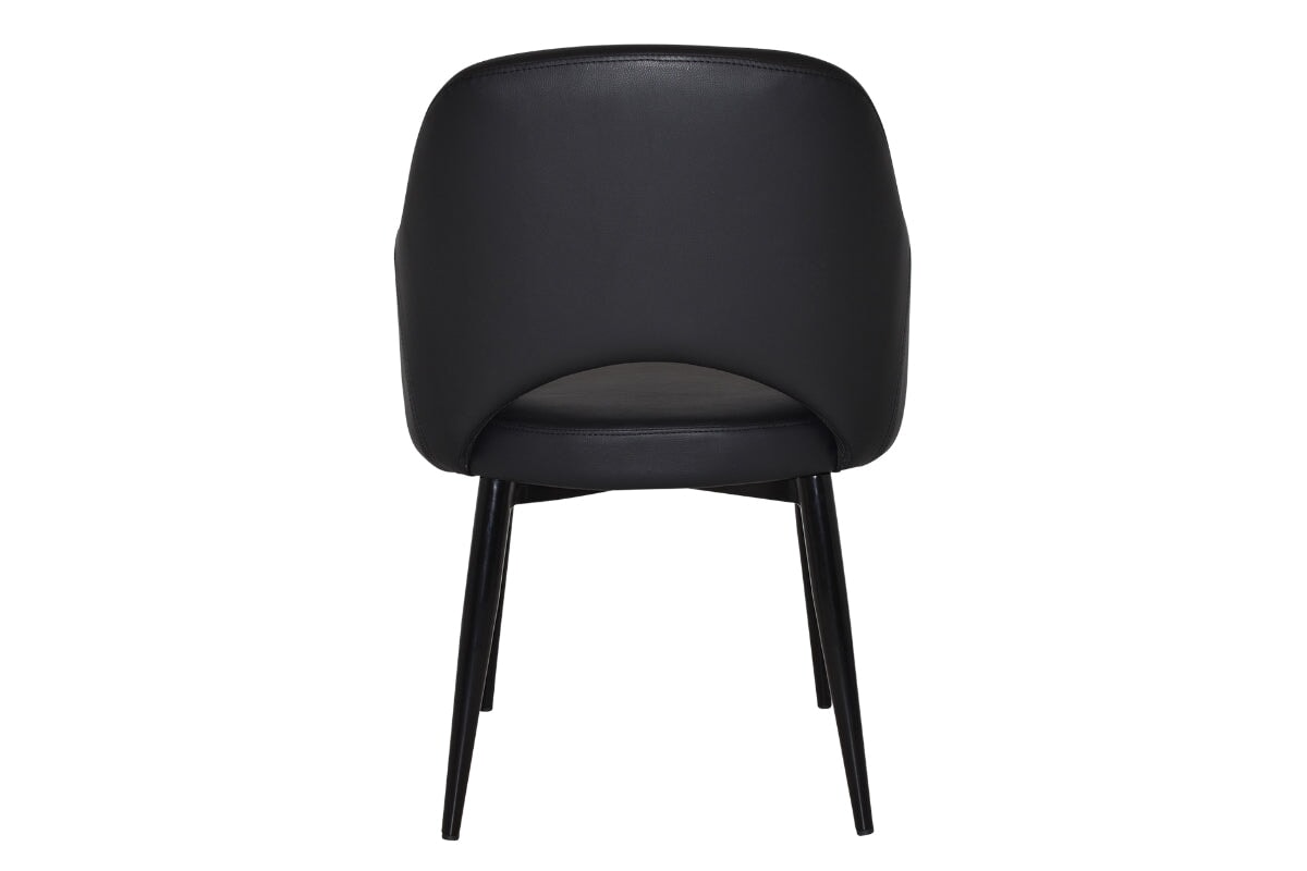 EZ Hospitality Cairo Indoor Armchair Metal Base - Black 4 Leg EZ Hospitality 