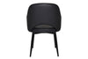 EZ Hospitality Cairo Indoor Armchair Metal Base - Black 4 Leg - Thumbnail 6 