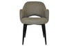 EZ Hospitality Cairo Indoor Armchair Metal Base - Black 4 Leg - Thumbnail 63 