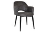 EZ Hospitality Cairo Indoor Armchair Metal Base - Black 4 Leg - Thumbnail 36 
