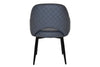 EZ Hospitality Cairo Indoor Armchair Metal Base - Black 4 Leg - Thumbnail 53 