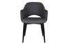 EZ Hospitality Cairo Indoor Armchair Metal Base - Black 4 Leg - Thumbnail 28 