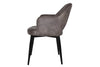 EZ Hospitality Cairo Indoor Armchair Metal Base - Black 4 Leg - Thumbnail 42 