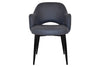 EZ Hospitality Cairo Indoor Armchair Metal Base - Black 4 Leg - Thumbnail 55 