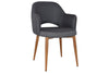 EZ Hospitality Cairo Indoor Armchair Metal Base - Slim Light Oak 4 Leg - Thumbnail 26 