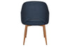 EZ Hospitality Cairo Indoor Armchair Metal Base - Slim Light Oak 4 Leg - Thumbnail 25 