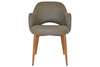 EZ Hospitality Cairo Indoor Armchair Metal Base - Slim Light Oak 4 Leg - Thumbnail 61 