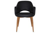 EZ Hospitality Cairo Indoor Armchair Metal Base - Slim Light Oak 4 Leg - Thumbnail 7 